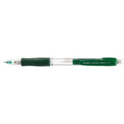 Portaminas pilot super grip verde 0,5 mm sujecion de caucho