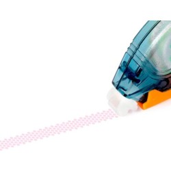Pegamento q-connect roller compact permanente 6,5 mm de ancho x 8,5 mt unidad