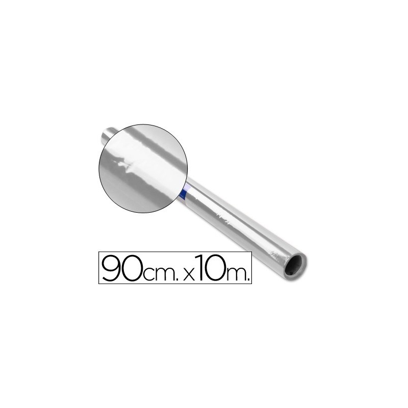 Papel celofan liderpapel transparente rollo 0,90x10 mt