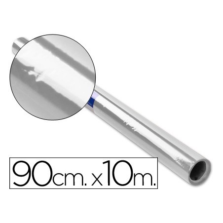 Papel celofan liderpapel transparente rollo 0,90x10 mt