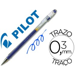 Boligrafo pilot g-1 azul tinta gel