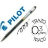 Boligrafo pilot g-1 negro tinta gel