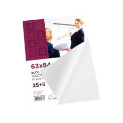 Bloc congreso liderpapel liso 630x840 mm 255 hojas 80g/m2