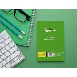 Talonario liderpapel entregas cuarto original y copia t226 texto en catalan