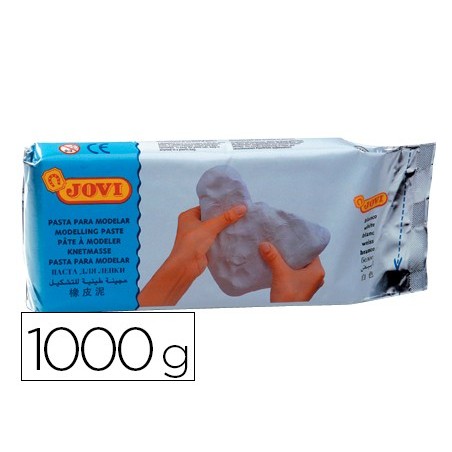 Pasta jovi para modelar 1000 gr color blanco