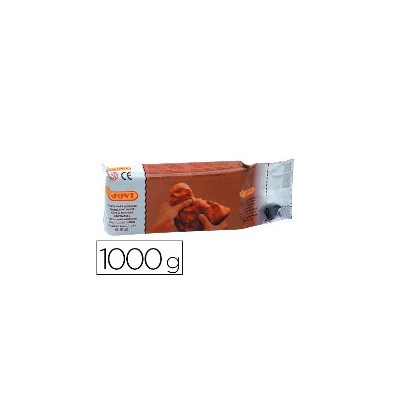Pasta jovi para modelar 1000 gr terracota