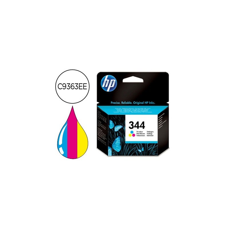 Ink-jet hp dj6540 6620 5740 57 45 5940 6840 6540 6940 9800 d4160 photosmart470 2575 325 370psc2350 n.344 tricolor 14ml