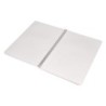 Cuaderno espiral liderpapel din a4 ecouse tapa cartulina kraft 80h papel reciclado 80 gr cuadro 4 mm con margen