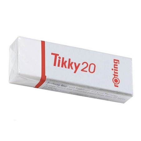 Goma rotring tikky 20 blanca