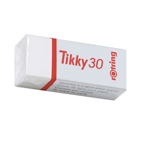 Goma rotring tikky 30 blanca