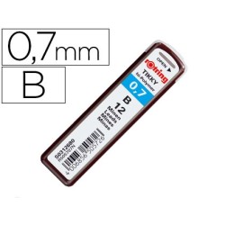 Minas rotring grafito 0,7 mm b estuche de 12 minas