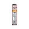 Minas rotring grafito 1 mm hb estuche de 12 minas