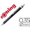 Portaminas rotring tikky 0,35 mm negro