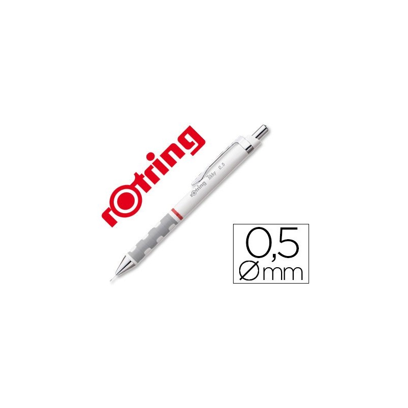 Portaminas rotring tikky 0,5 mm blanco Portaminas rotring tikky 0,5 mm blanco