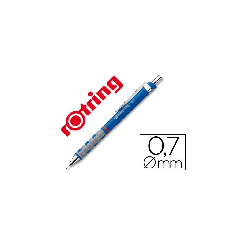 Portaminas rotring tikky 0,7 mm azul
