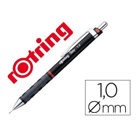 Portaminas rotring tikky 1 mm negro