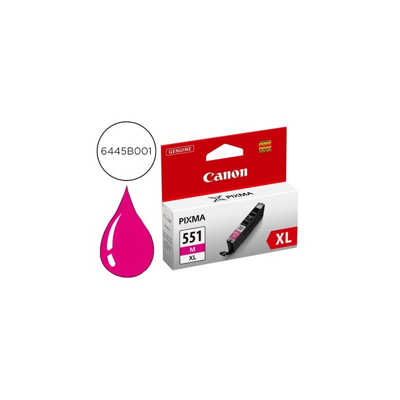 Ink-jet canon cli-551xl mg5450 / ip7250 / mg6350 magenta