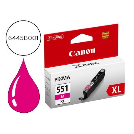 Ink-jet canon cli-551xl mg5450 / ip7250 / mg6350 magenta