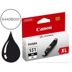 Ink-jet canon cli-551/550xl mg5450 / ip7250 / mg6350 negro