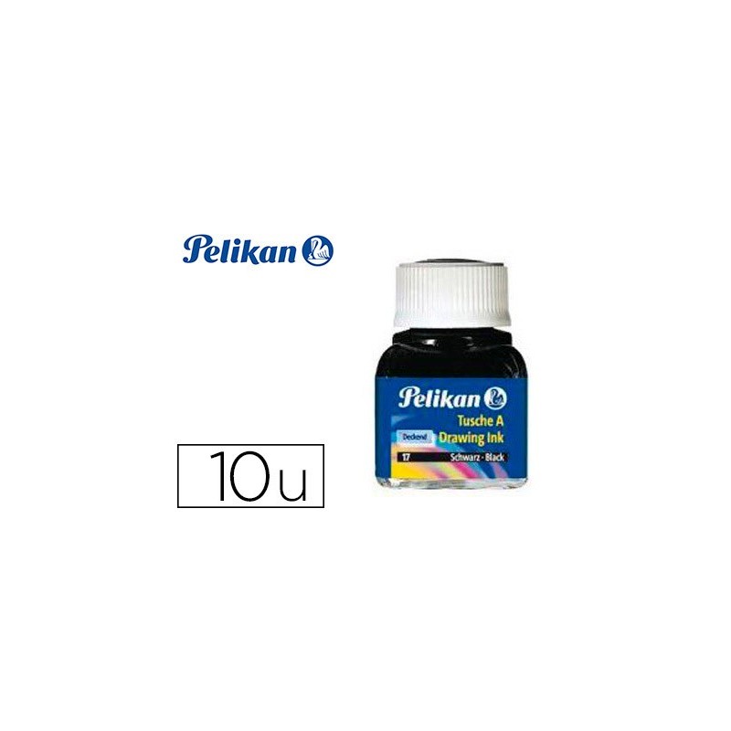 Tinta china pelikan colores surtidos bote 10 ml Tinta china pelikan colores surtidos bote 10 ml