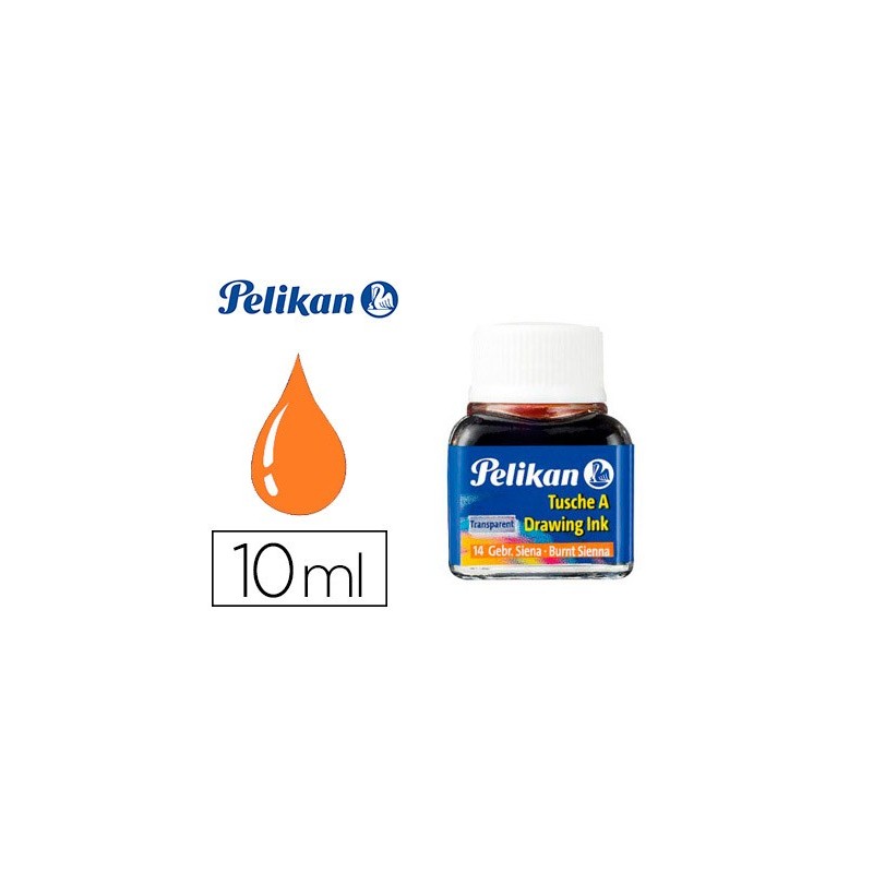 Tinta china pelikan siena tostada bote de 10 ml Tinta china pelikan siena tostada bote de 10 ml