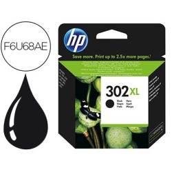 Ink-jet hp 302xl deskjet 1110 / 2130 / 3630 officejet 3830 / 4650 envy 4520 negro 480 pag