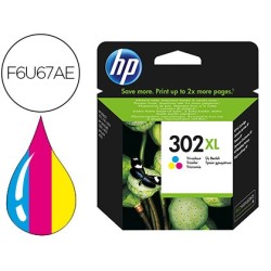 Ink-jet hp 302xl envy 4524 / 4527 / 4528 / 4521 tricolor 330 pag