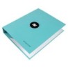 Carpeta 4 anillas 40 mm mixtas antartik a4 forrada color menta