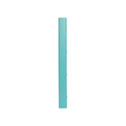 Carpeta con recambio antartik a4 cuadro 5mm forrada 4 anillas 25mm redondas color menta