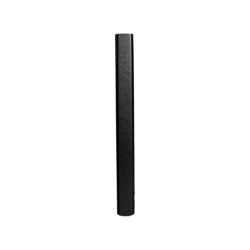 Carpeta antartik gomas a4 3 solapas carton forrado color negro