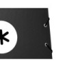 Carpeta antartik gomas a4 3 solapas carton forrado color negro