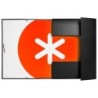 Carpeta antartik gomas a4 3 solapas carton forrado color negro