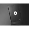 Carpeta antartik gomas a4 3 solapas carton forrado color negro