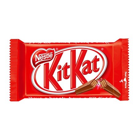 Kit kat nestle classic paquete de 4 barritas 41,5 gr