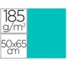 Cartulina guarro verde menta 50x65 cm 185 gr