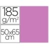 Cartulina guarro malva 50x65 cm 185 gr