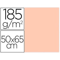 Cartulina guarro carne 50x65 cm 185 gr