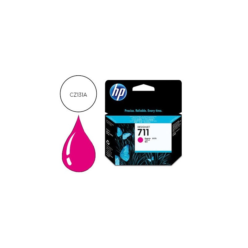 Ink-jet hp n.711 magenta 29 ml designjet t120 / t520