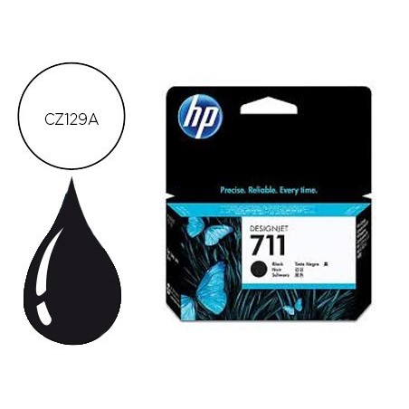 Ink-jet hp n.711 negro 38 ml designjet t120 / t520