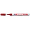 Rotulador edding punta fibra 751 rojo punta redonda 1-2 mm