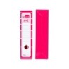 Archivador de palanca liderpap el a4 filing system forrado sin rado lomo 80mm rosa con caja y compresor metalico
