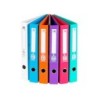 Archivador de palanca liderpapel folio documenta forrado pvc con rado lomo 52 mm colores surtidos trending