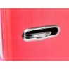 Archivador de palanca liderpapel folio documenta forrado pvc con rado lomo 52 mm rojo compresor metalico