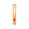 Archivador de palanca liderpapel folio documenta forrado pvc con rado lomo 52 mm naranja compresor metalico