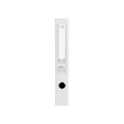 Archivador de palanca liderpapel folio documenta forrado pvc con rado lomo 52 mm blanco compresor metalico