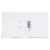 Archivador de palanca liderpapel folio documenta forrado pvc con rado lomo 52 mm blanco compresor metalico