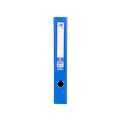 Archivador de palanca liderpapel folio documenta forrado pvc con rado lomo 52 mm azul compresor metalico