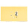 Archivador de palanca liderpapel folio documenta forrado pvc con rado lomo 52 mm amarillo compresor