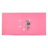 Archivador de palanca liderpapel a4 documenta forrado pvc con rado lomo 52 mm rosa compresor metalico