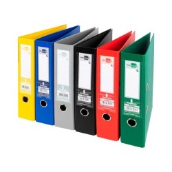 Archivador de palanca liderpapel a4 documenta forrado pvc con rado lomo 75 mm colores surtidos classic